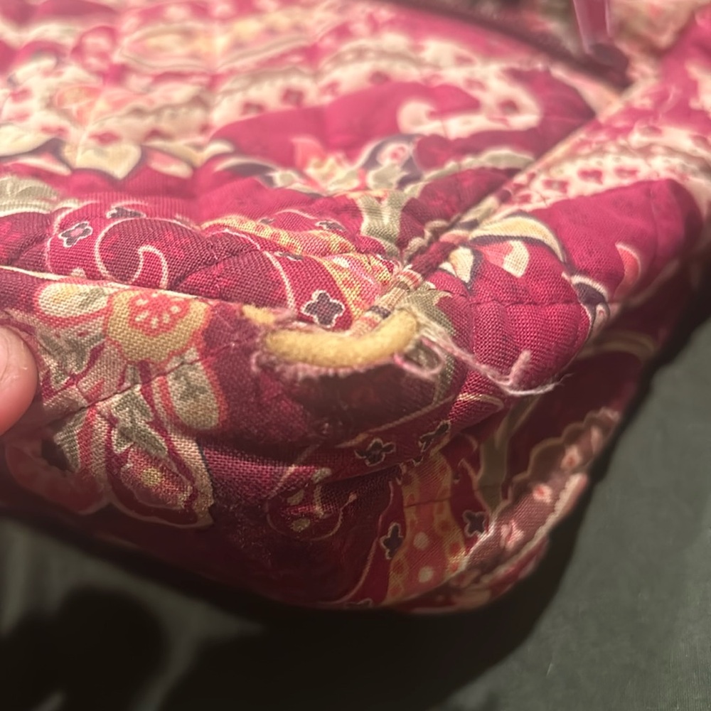 Vera Bradley purse, wallet, and makeup bag